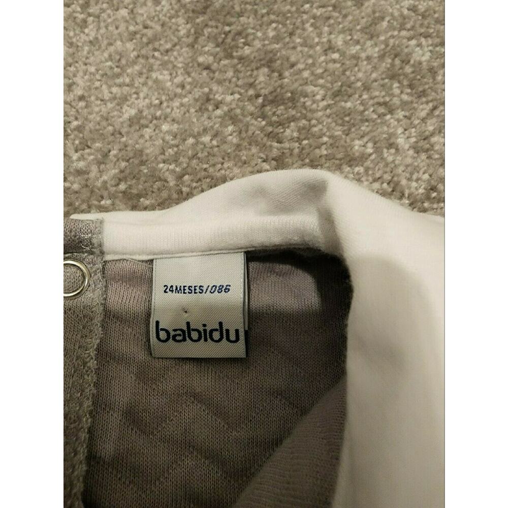 Babidu Gray Boys Set Sz 24M - Picture 4 of 5